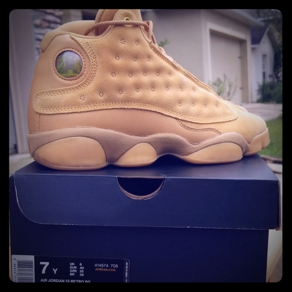 Jordan 13 retro  wheat color